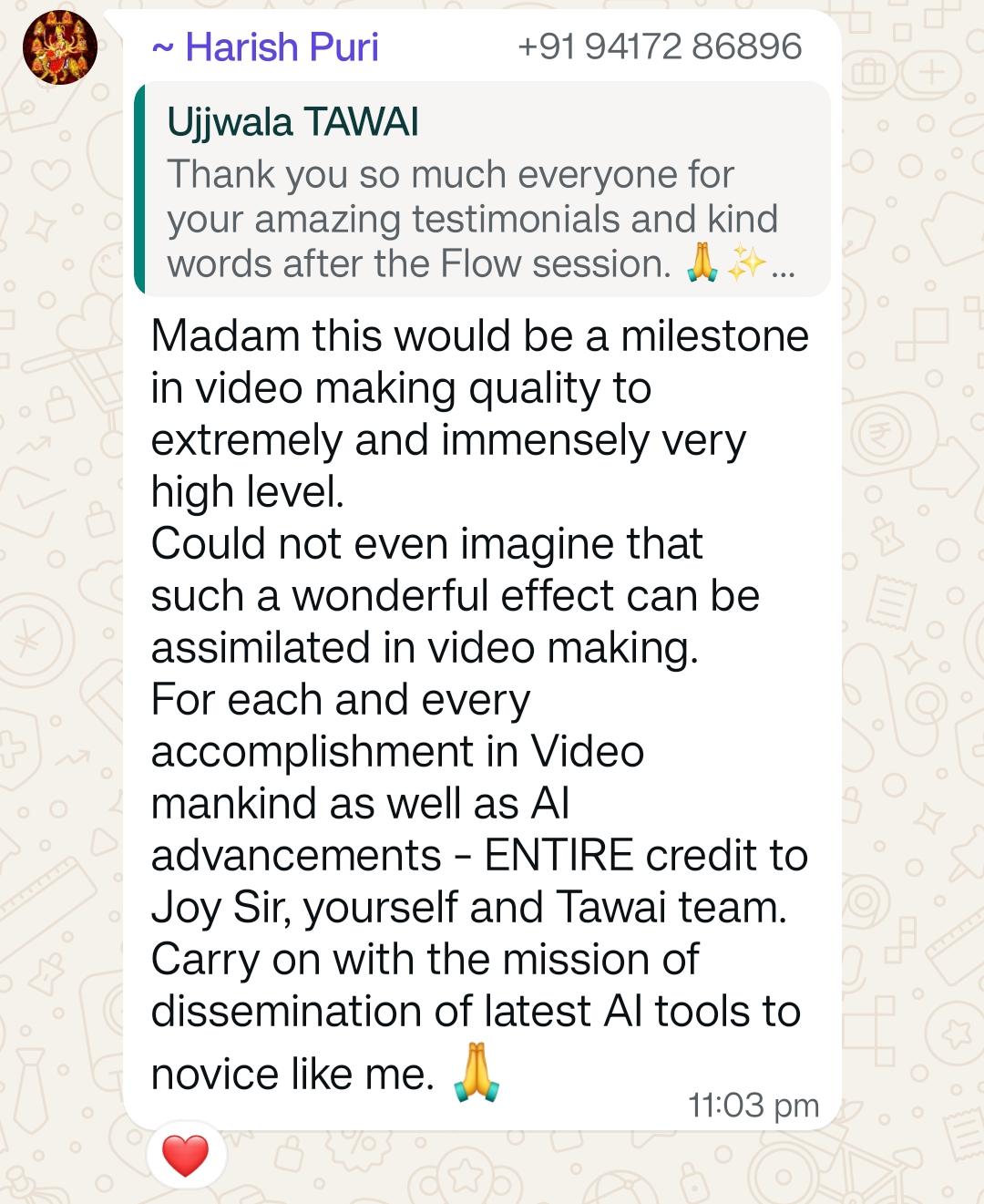 Student testimonial 2