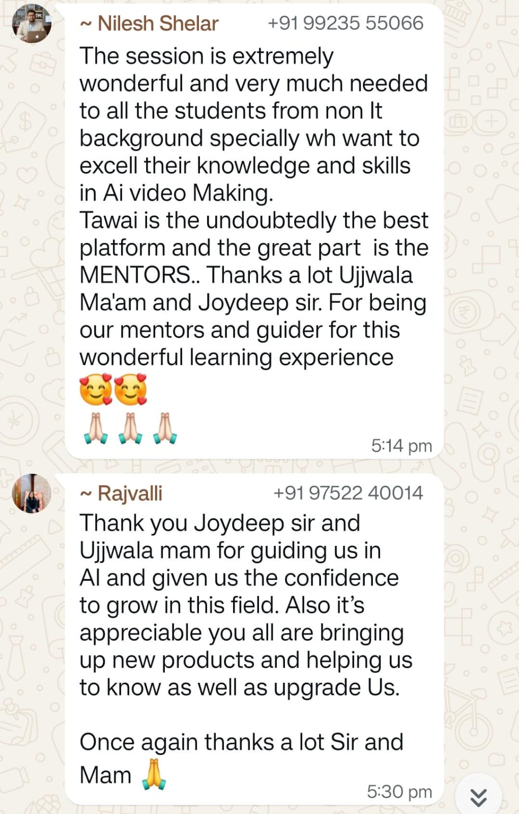 Student testimonial 5