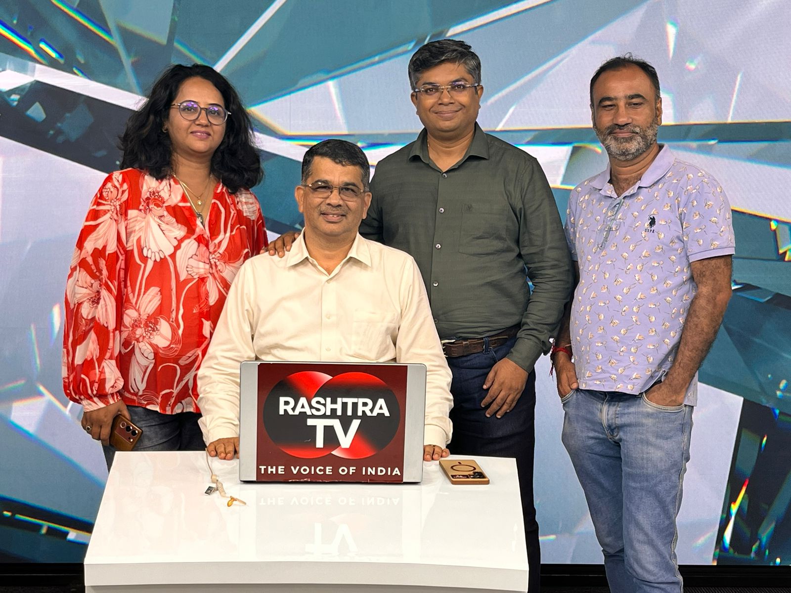Featured on Rashtra TV — The Voice of India